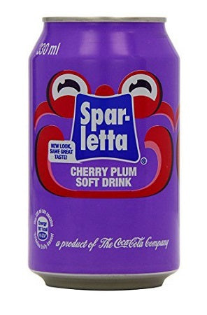 Sparletta Cherry Plum 330ml 6 Pack
