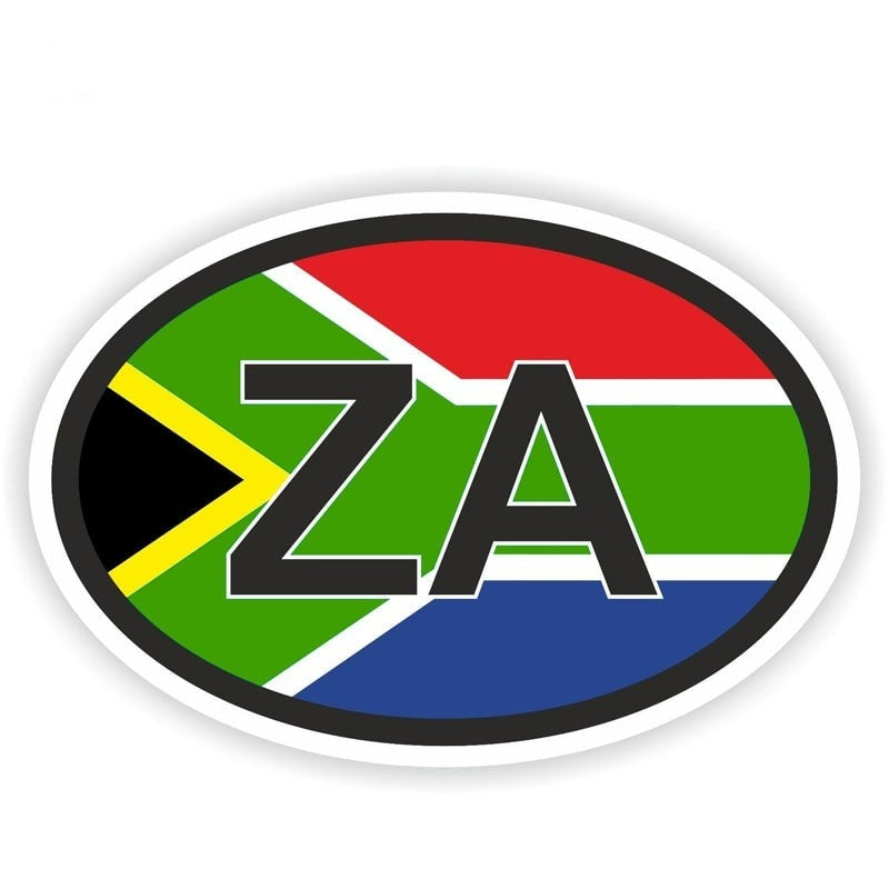South Africa ZA Car Sticker