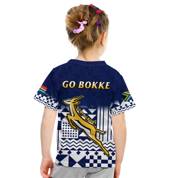 South Africa Go Bokke Supporter Kids T-Shirt