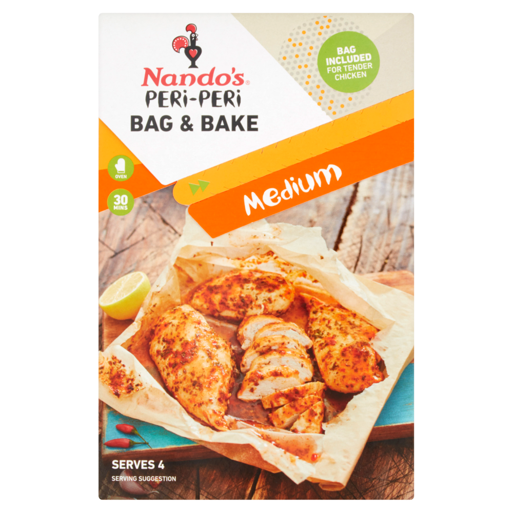 Nandos Medium Peri Peri Bag & Bake