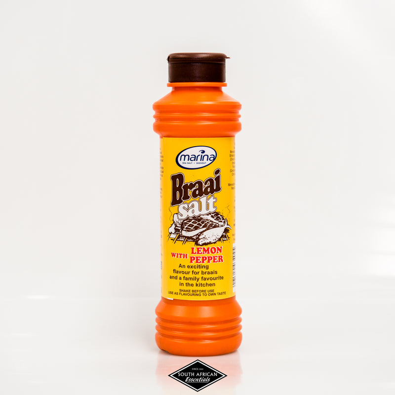 Marina Braai Salt Lemon & Pepper 400g