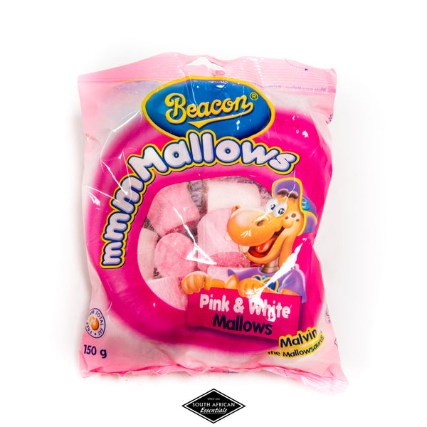 Beacon Pink And White Mallows 150g