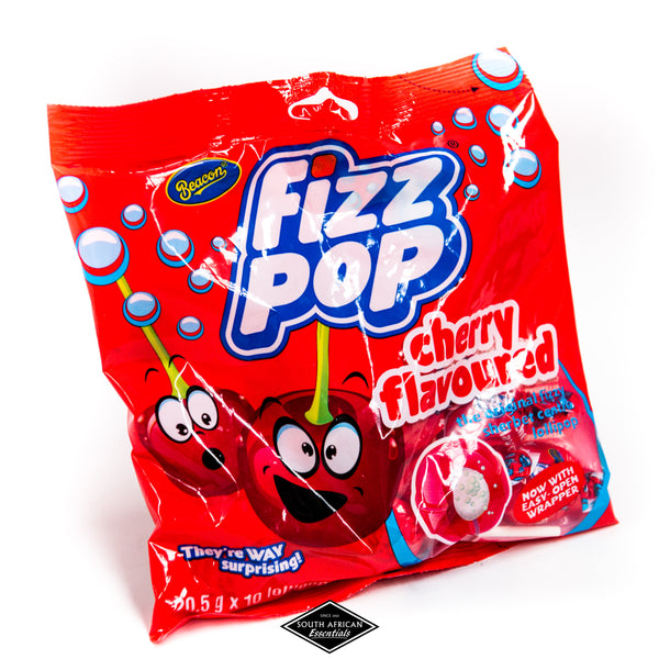 Beacon Fizz Pops Cherry 10's