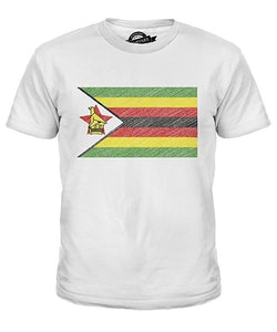 Zimbabwe Flag Unisex T Shirt