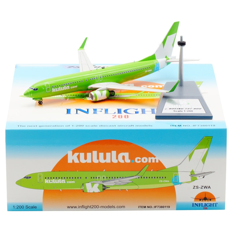 Kulula Airlines B737-800 ZS-ZWA Model Aircraft 1:200