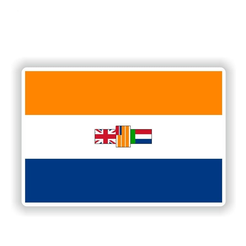 Memoribillia South Africa Flag Sticker