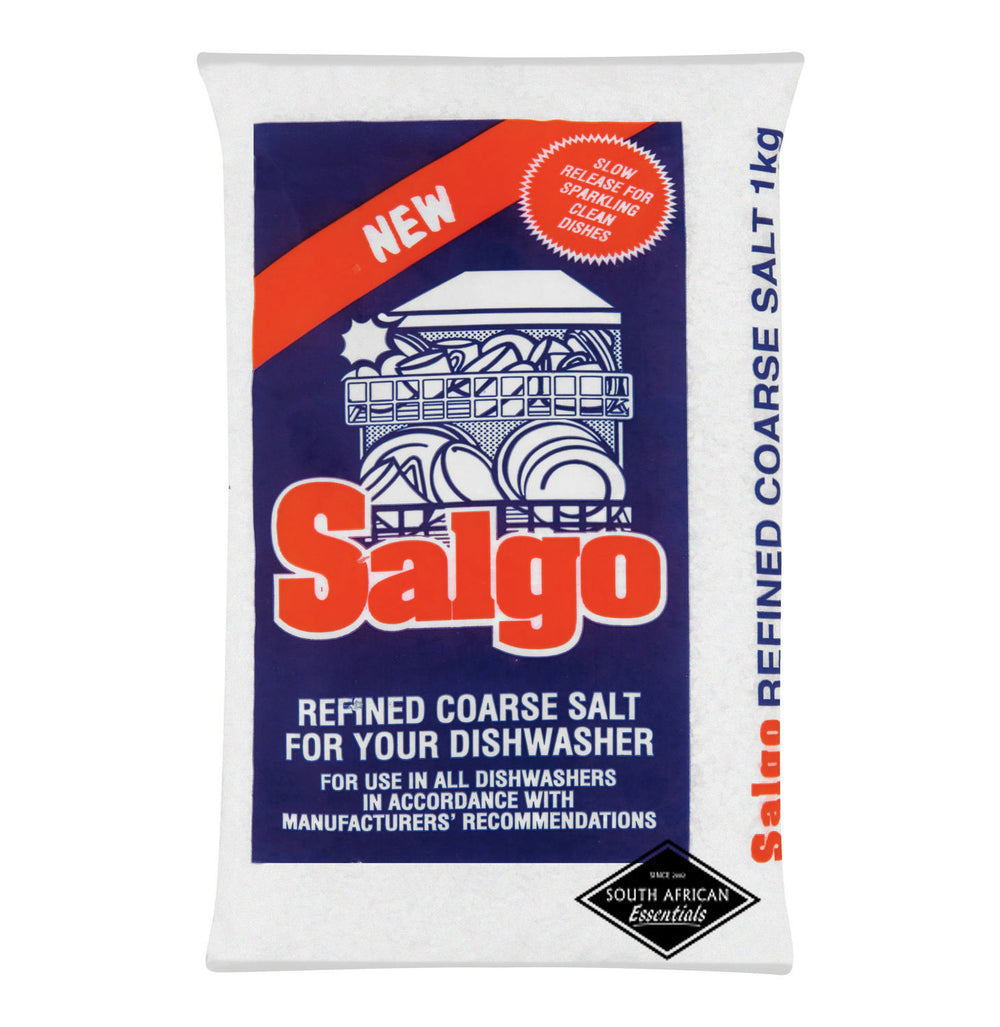 Salgo Dishwasher Salt 1kg South African Essentials